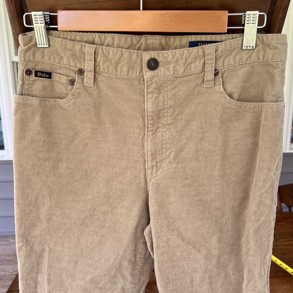 Boys POLO Ralph Lauren khaki corduroy pants - Size 20 - Excellent Condition